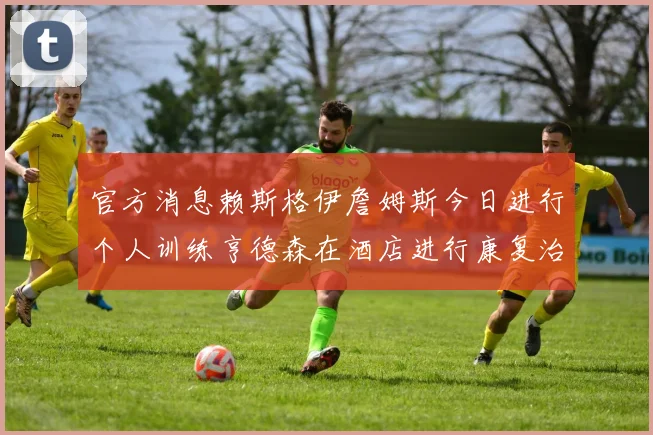 官方消息赖斯格伊詹姆斯今日进行个人训练亨德森在酒店进行康复治疗